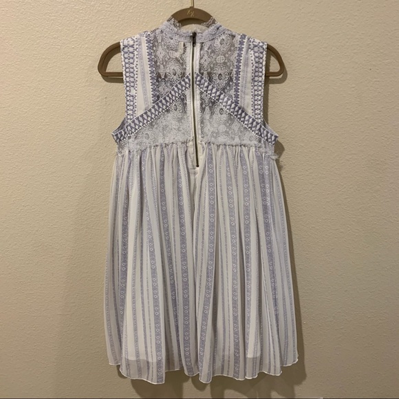 Free People Embroidered Lace Babydoll dress - Picture 8 of 14